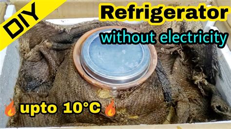 cool box without electricity|diy mini fridge without electricity.